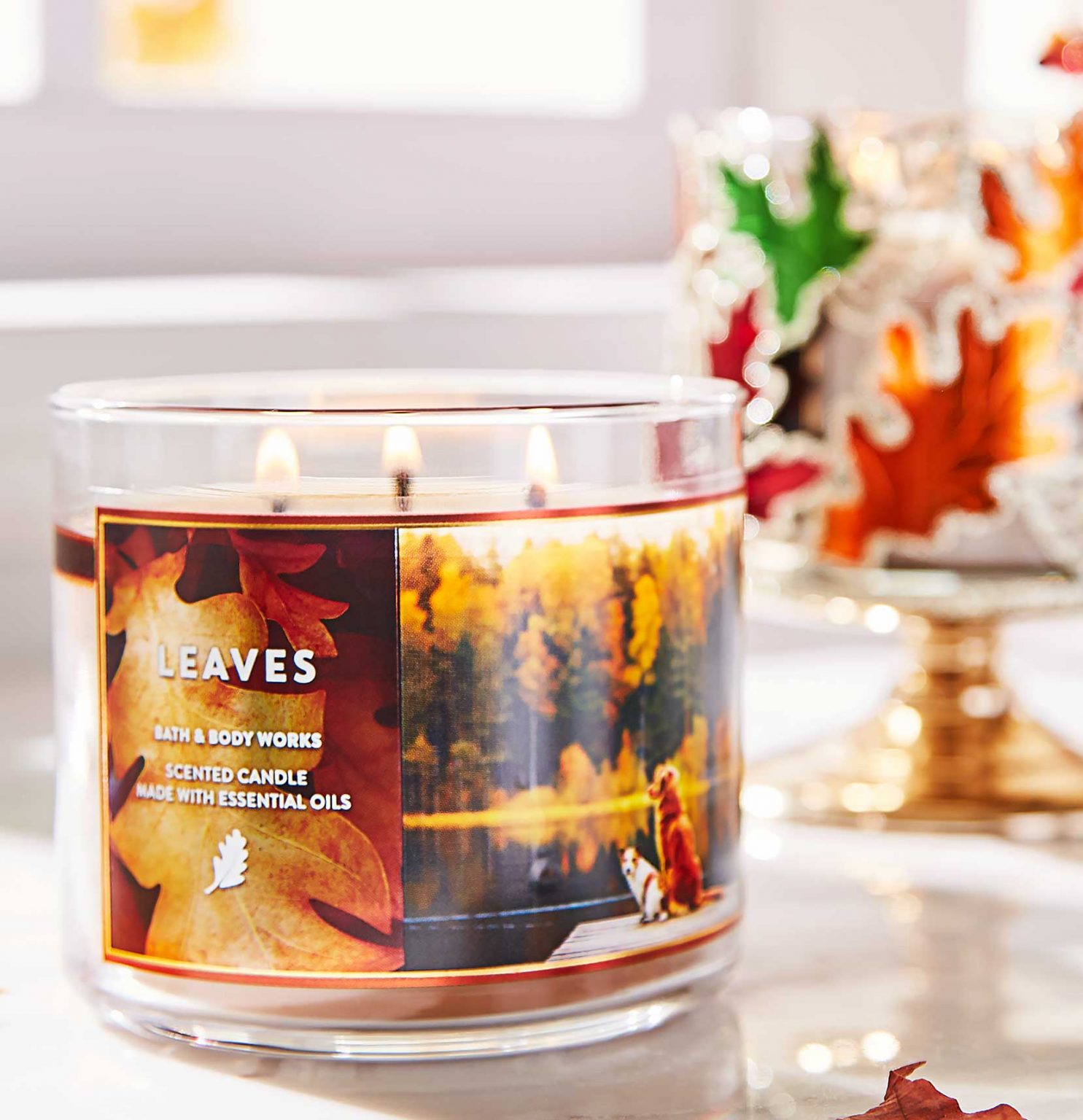 Scentsational candles falling leaves